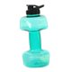 thumbnail image 3 of Botella de entrenamiento DYNWAVEMX con mancuerna 1500ml verde sin BPA, 3 of 8