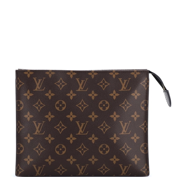 Pre-Owned Toiletry Pouch NM Monogram Canvas By Rebag