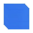 thumbnail image 1 of Uxcell Paquete de 5 hojas de plástico corrugado, 16 pulgadas x 16 pulgadas, cartón de póster impermeable, letreros de jardín [5 mm de grosor, azul], 1 of 1