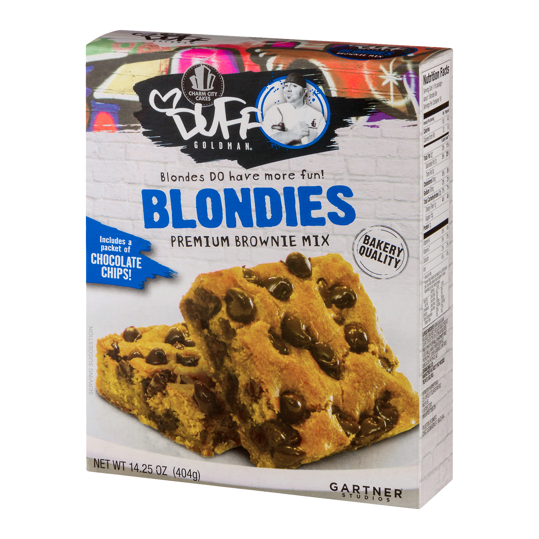 Duff Goldman Blondies Premium Brownie Mix, 14.25 oz - image 3 of 8