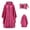 Hot Pink, variant on AOOCHASLIY Ladies Coat Clearance Fashion Women Rain Jacket Coat Printing Hooded For Adults with Pockets Tops
