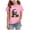 Pink, variant on Pandaie Teen Girls Short Sleeve Tee Halloween Kids T-shirt Casual Daily Print Top Clothes Toddler Girl Summer Shirts Beige,2-3 Years