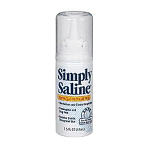 Simply Saline Aerosol 1.5 oz, Sterile