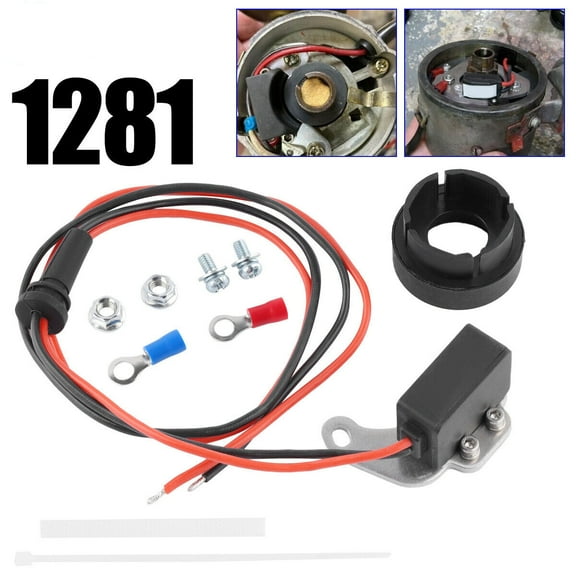 New 1281 Ignition Conversion Kit Ignitor Kit For 1957-74 Ford 8 Cylinder
