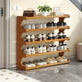 thumbnail image 2 of Bamboo Shoe Rack Organizer - 3/5/6-Tier, Freestanding Storage for Entryway, Hallway, Closet, Easy Assembly, 2 of 14
