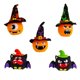 thumbnail image 1 of Lámpara De Luz Fantasma De Calabaza De Halloween, 5 Uds., Decoración Colgante Para Fiestas, Farol Led, Suministros Para Fiestas, Accesorio De Luz Nocturna Colgante seitruly HA037323-00, 1 of 6