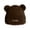 1-Coffee4868, variant on XIAOCHA Women’S Bear‑Ear Beanie Fuzzy Hats Fall‑Winter Daily‑Use Toque,Pink