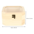 thumbnail image 2 of AURARMLET 1Ud De Regalo De Madera Beige Con Octagonal Para Almacenamiento Y Empaque, 2 of 6