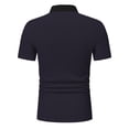 thumbnail image 2 of Gibobby Playera Tipo Polo Hombre Polo de piqué de Manga Corta Camisa de Polo para Hombre(Negro,M), 2 of 3