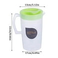 thumbnail image 4 of Plastic Pitcher for Cold Water - 1 Gallon with Lid, Leakproof, Large Capacity, for Iced Tea, Lemonade, Juice, Home & Office, 4 of 5