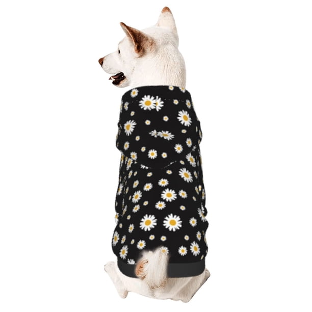 Balery Daisy Sudadera con Capucha para Perros Pequeños – Ropa para Mascotas, Disfraz para Perros y Gatos, Ideal para Fiestas y Cosplay-Medium