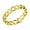 Gold, variant on 4.5mm Love Heart Hollow Band Ring Women's 925 Silver, Gold Plated Ring Size 6-10