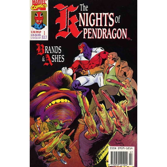 Knights of Pendragon, The (1st Series) #1 VF ; Marvel UK Comic Book