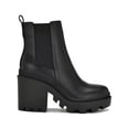 thumbnail image 2 of Nine West Womens Forme Leather Ankle Chelsea Boots, 2 of 3