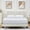 Beige, variant on INO Design Modern Queen Platform Bed Frame with Tufted Upholstered Headboard and Solid Metal Legs for Bedroom, Beige