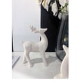 thumbnail image 5 of Figuras de renos navideños de porcelana, paquete de 2 mini decoración de renos de animales, estatuas de ciervos, escultura, adornos de mesa para gabinete, estantes de repisa, chimenea, detalles decora, 5 of 5