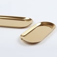 thumbnail image 4 of MasteelfCA Professionnel 201 Acier Inoxydable Dentaire Médical Plat Collation Serviette Instrument Plateau Taille P (Doré), 4 of 7