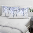thumbnail image 4 of Navy Blue Polka Dots Throw Pillow Covers, Vintage Abstract Art Watercolor Soft Breathable Pillow Cases with Invisible Zipper for Sleeping, Small Pillowcases for Couch Bed Sofa Chair 16x24 Inches, 4 of 9