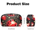 thumbnail image 5 of Seven Starred Ladybird Waterproof Oxford Cloth Storage Pouch Cable Organizer Cord Organizer Travel Small Bag 5.9x9.44x3.14 in, 5 of 6