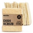 thumbnail image 1 of Esponja natural de lufa para platos Miw Piw, paquete de 30, biodegradable, 1 of 7