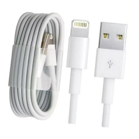 Apple iPhone Data Lightning Cable 2 pack for iPhone 5 / 5C / 5S / SE / 6 / 6S / 7 / 7 (Best Usb To Lightning Cable)