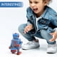 thumbnail image 4 of 1pc Clockwork Drumming Robot Toy Tinplate Vintage Wind Up Toy Childhood Memory Toy Antique, 4 of 6
