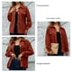 thumbnail image 5 of Chaqueta tipo camisa para mujer,Chaqueta de mujer con un solo pecho,Chaqueta de manga larga para mujer,Chaqueta de un solo pecho para mujer,Apariencia llamativa, 5 of 6