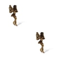 thumbnail image 4 of Monstrate Mini estatua de resina para exteriores, escultura de jardín para césped, patio de fiesta, coleccionable, arte de para el hogar, figuritas Tipo 1 2piezas Monstrate CBP184975, 4 of 5