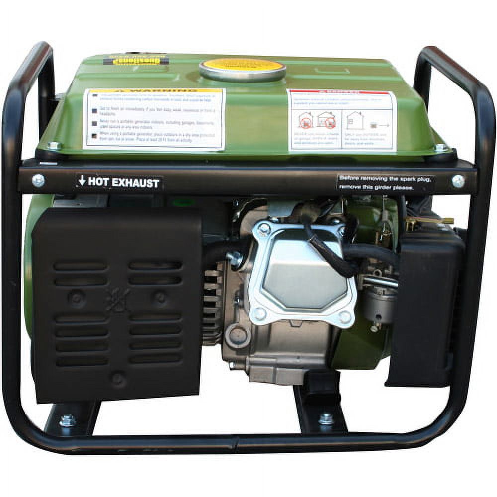 Generator, 1500 W, 2.8 HP, 4 Stroke OHV Engine, Recoil Start, 12V and 120V Outlet, 1.8 Gallon Tank - image 3 of 6