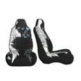 thumbnail image 3 of Cauagu Butterfly Angel Wings Art Print Car Seat Covers,Universal Automotive Seat Covers Car Seat Protectors Easy to Install Car Cover Car Accessories Auto rucks Van & SUV-1, 3 of 9