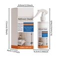 thumbnail image 2 of Oven Cleaner 100ml Household Grill Degreaser Carbonized Oil Stain Remover Non Corrosive Stainless Steel Enamel Glass Surface Easy Spray No Scrub Low Odor Safe Efficient Multi Use Stove Range Hood, 2 of 9