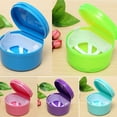 thumbnail image 1 of 1 Pc Dental Orthodontic Retainer Denture Storage Box Mouthguard Container Case, 1 of 5
