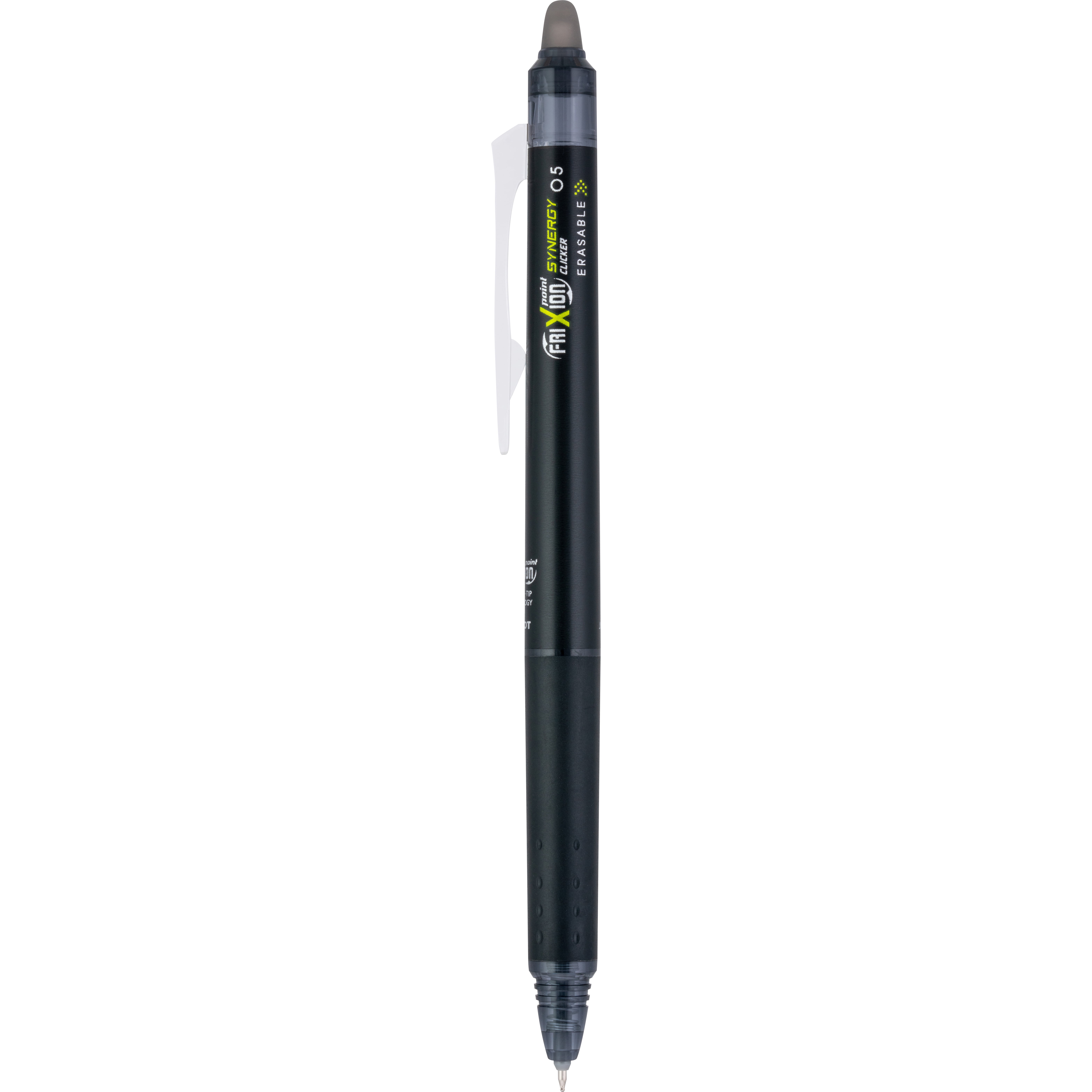 FriXion Synergy Point Clicker Extra Fine Black 6 Pens + 6 Bonus Refills Pack
