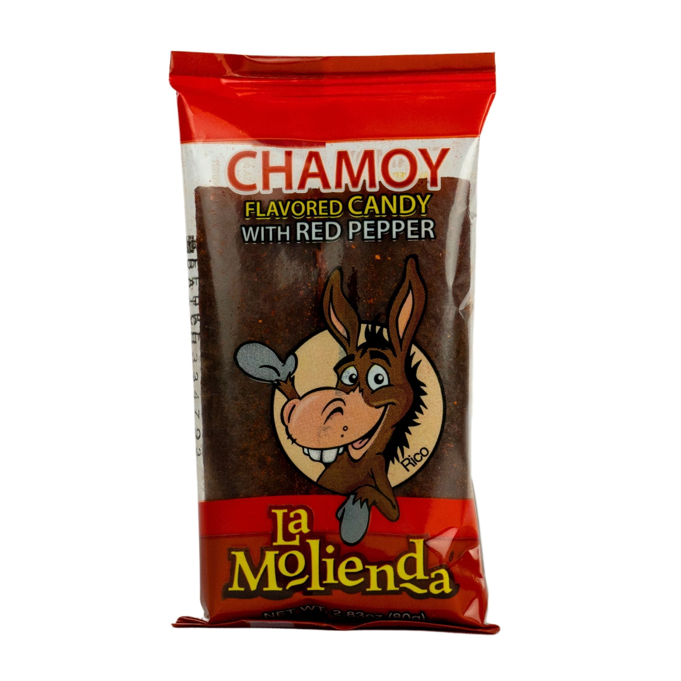 (3 pack) La Molienda Chamoy Burrito Candy, Sweet and Spicy Fruit Treat, 2.83 oz