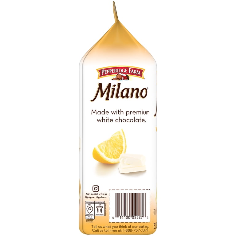 Pepperidge Farm, Cookies, White Chocolate Lemon, 7 oz Bag