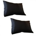 thumbnail image 2 of Solid Color Faux Silk Pillowcase Silk No Zipper Envelope Pillow Pillow Cover, 2 of 7