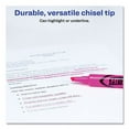 thumbnail image 3 of "Hi-Liter Desk-Style Highlighters, Fluorescent Pink Ink, Chisel Tip, Pink/black Barrel, Dozen | Bundle of 10 Dozen", 3 of 8