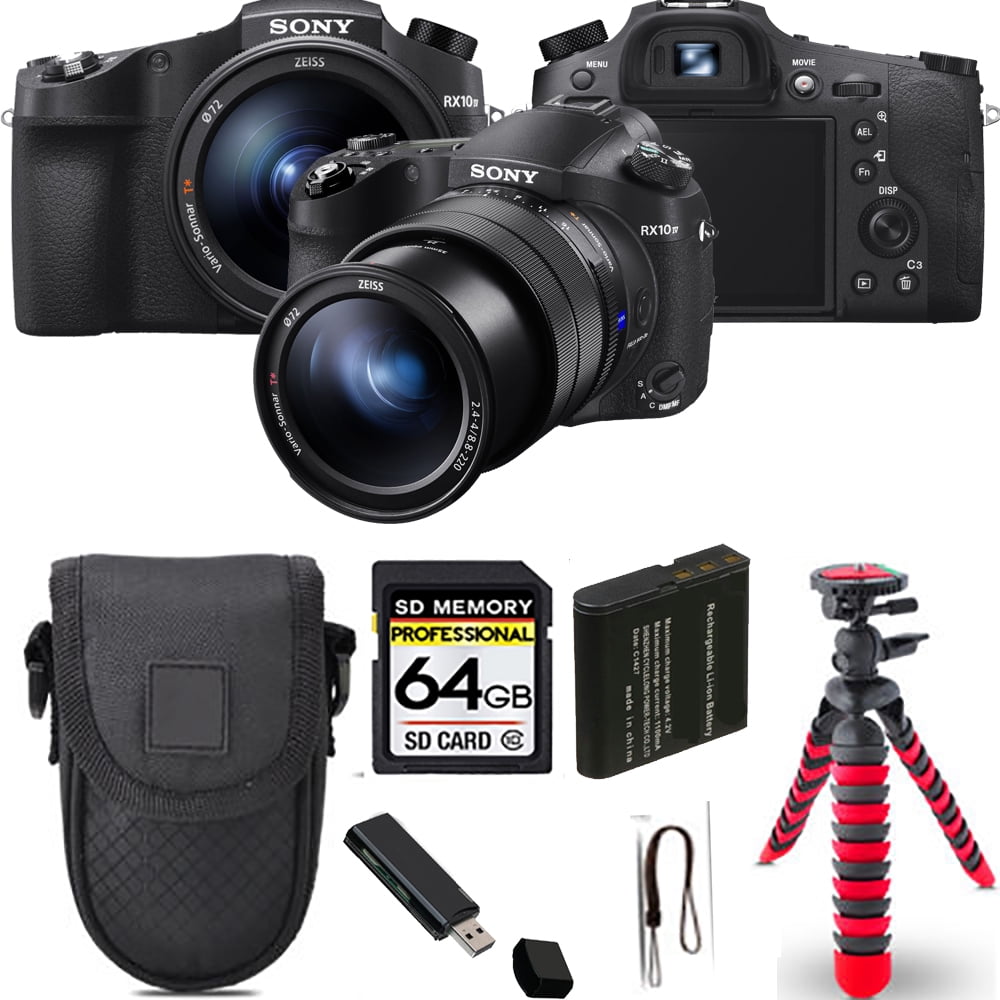 Sony Cyber-shot DSC-RX10 IV Professional Camera with Lens, Spider ...