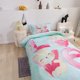 thumbnail image 4 of 3D Cartoon Animal Bear Love Funda nórdica Juego de cama Funda nórdica Fundas de almohada, 4 of 9