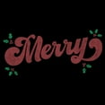 thumbnail image 2 of Junior's Lost Gods Christmas Merry Mistletoe  Sweatshirt, 2 of 3