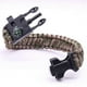 thumbnail image 3 of Pulsera de supervivencia de paracord. Tamaño de banda ajustable. Ideal para acampar, hacer senderismo, pescar y actividades al aire libre., 3 of 4