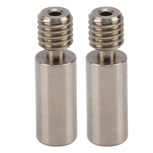 Tubo de garganta de extremo caliente, juego de 2 tubos de garganta de extremo caliente de metal, kit de tubo de garganta de extremo caliente, funcionamiento suave