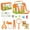 Orange, variant on Cartoon House Insect Observation Kit, Diy Assembly Portable Bug Catching Set With 12 Pieces For Kids Outdoor Exploration And Learning Fun