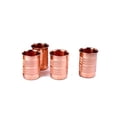thumbnail image 3 of Rastogi Handicrafts Pure Copper Silver Touch Jug & 4 Glass Set, 3 of 4