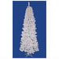 thumbnail image 2 of 5.5' Pre-Lit Crystal White Upside Down Artificial Christmas Tree - Warm White LED Lights, 2 of 2