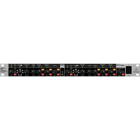 Behringer CX3400 2-Way/3-Way/Mono 4-Way Crossover with Limiters, Adjustable Time Delays and CD Horn Correction