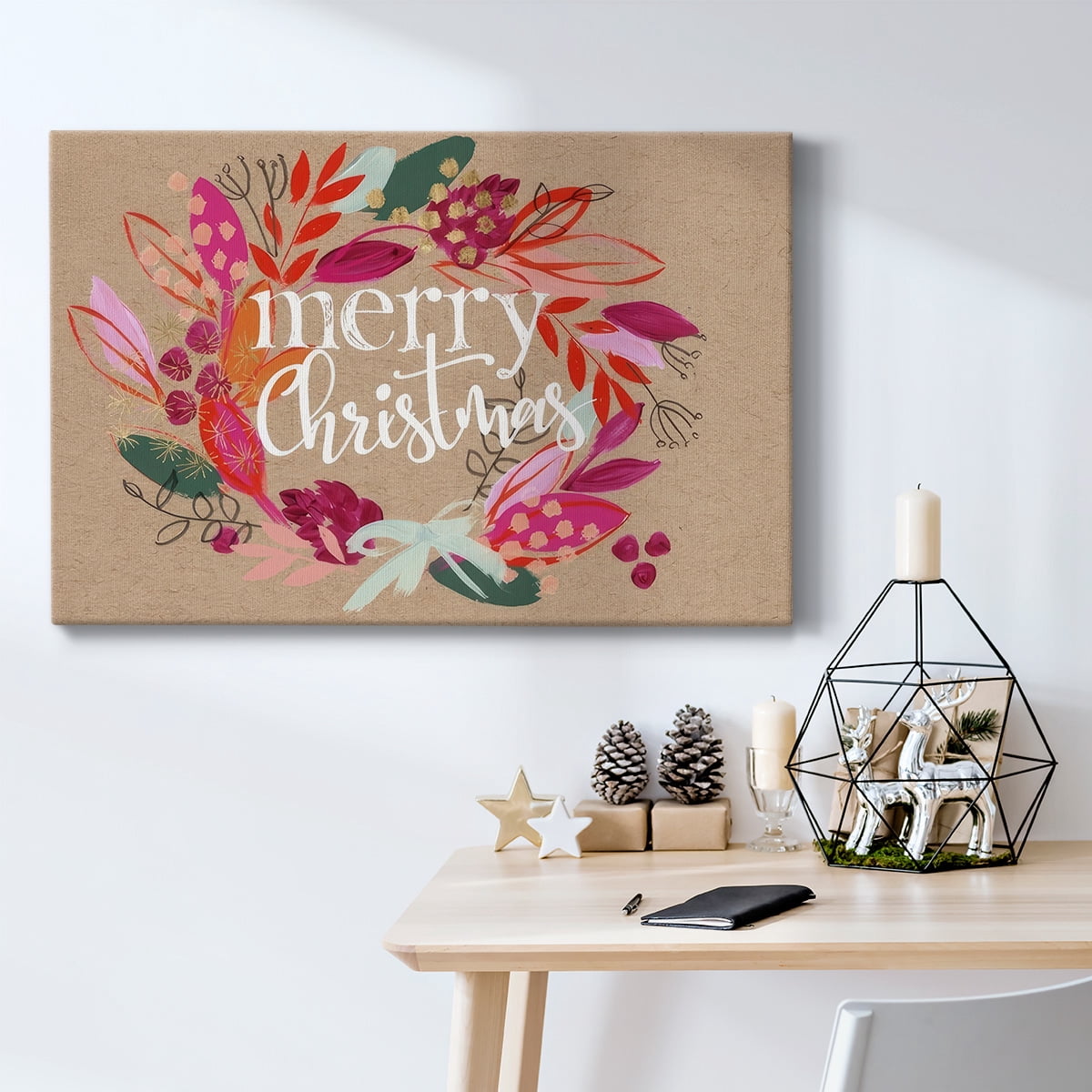 Crafty Christmas Collection A- Gallery Wrapped Canvas