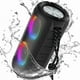 thumbnail image 1 of wonima11 Luster Bluetooth Speakers, Portable Wireless Stereo Speaker with Colorful Lights, Loud Sound, Bluetooth 5.3, 24H Playtime, IPX6 Waterproof, AUX-in, for Home/Outdoor/Camping/Beach, 1 of 1