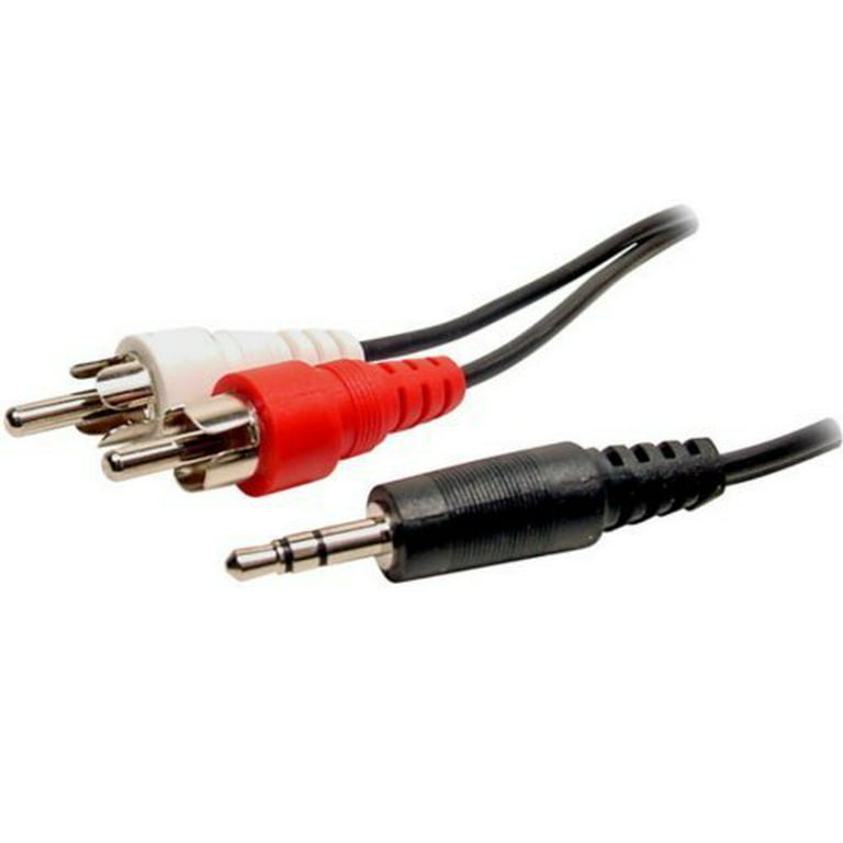 Importer520 1.5m TRS to RCA Stereo Audio Cable - 3.5mm to L/R
