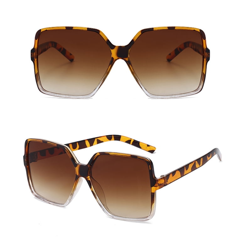 Aligament Oversized Square Frame Sunglasses Womens Retro  display picture 3